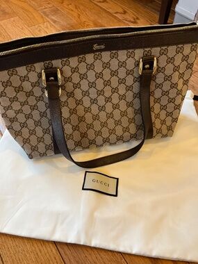 Gucci Canvas Tote